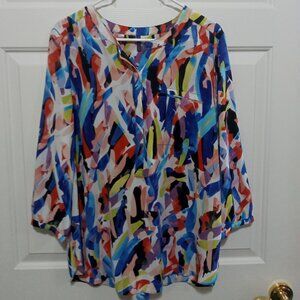 NY DJ Multicolor Blouse
